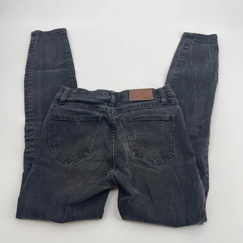 Madewell Jeans 25 Womens Skinny Skinny Denim Black Denim Casual Outdoor
